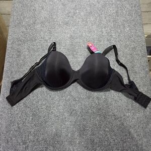 Maidenform T-Shirt Bra 38D Black SmartZone Convertible Straps NWT